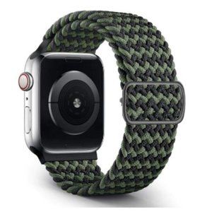 NEW Adjustable Braided Solo Loop For Apple Watch Z